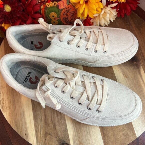 Billy The Goat Men's Billy Classic Lace Low Top Sneaker  Sz 11.5M in White - Picture 2 of 12